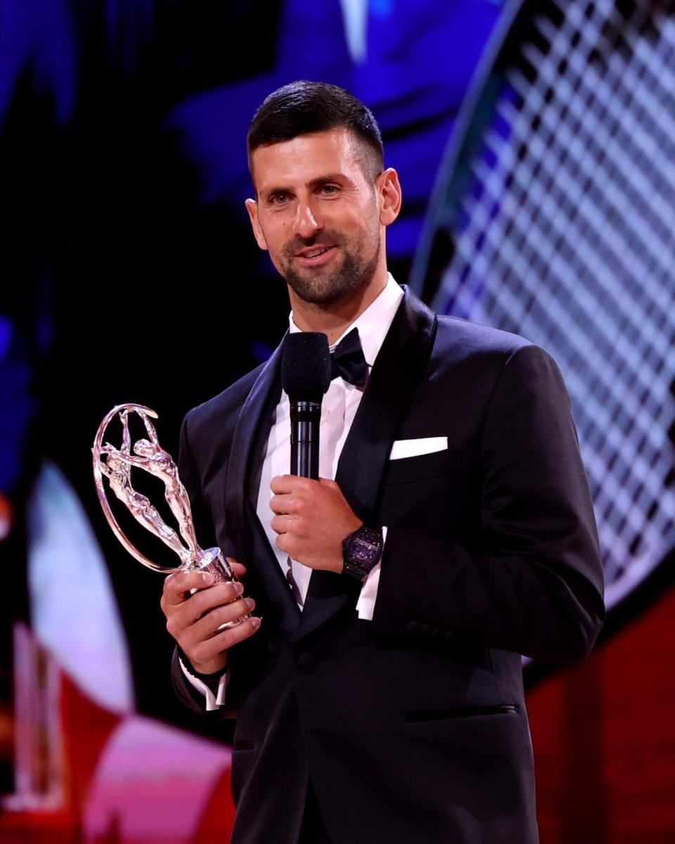 <h1 class="title">Show - Laureus World Sports Awards Madrid 2024</h1><cite class="credit">Pablo Cuadra/Getty Images</cite>