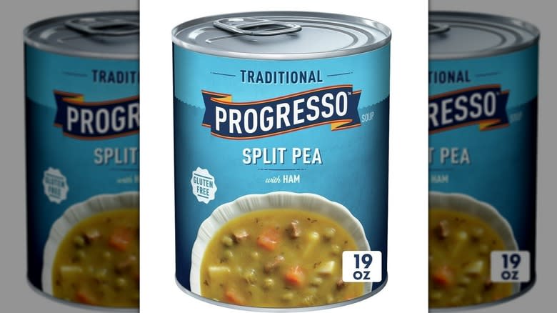 Progresso Split Pea soup can