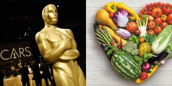 Los premios Óscar ofreceran menú completamente vegano 