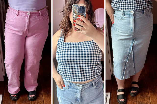 I wear a size 16 to 18 — here's everything I bought from Old Navy for  spring and summer