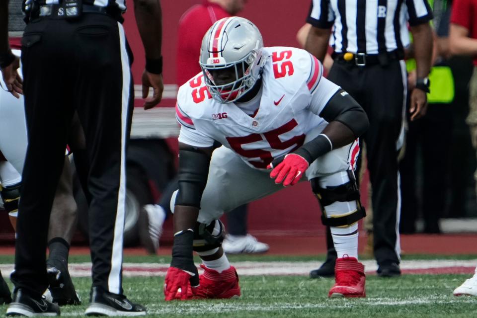 Guard Matt Jones brings a veteran presence to Ohio State's rebuilding offensive line.