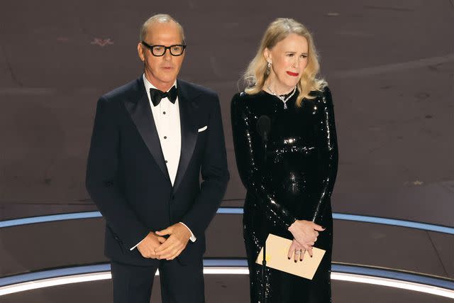 <p>Kevin Winter/Getty Images</p> Michael Keaton and Catherine O'Hara