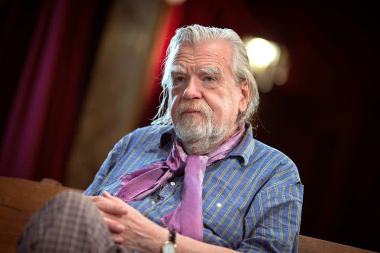 L'acteur Michael Lonsdale, le 18 septembre 2012 à Paris - Joël SAGET © 2019 AFP