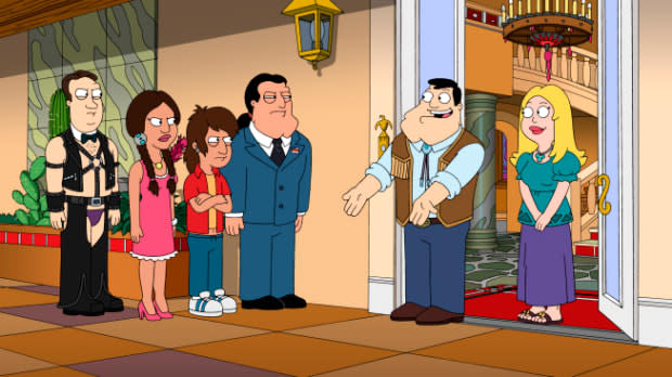 "American Dad" Thanksgiving episode "There Will Be Bad Blood"<p>FOX</p>
