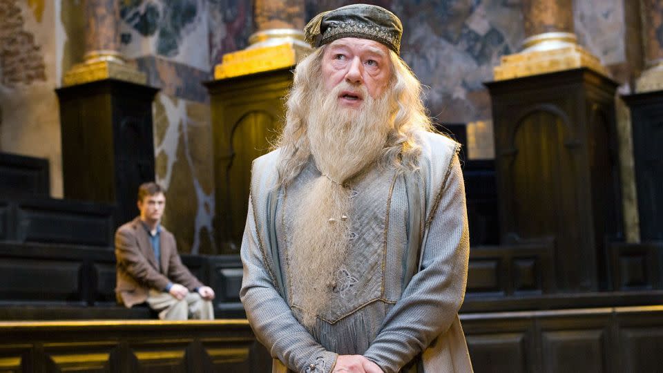 Michael Gambon in "Harry Potter and the Order of the Phoenix." - Murray Close/©Warner Bros./Courtesy Everett Collection