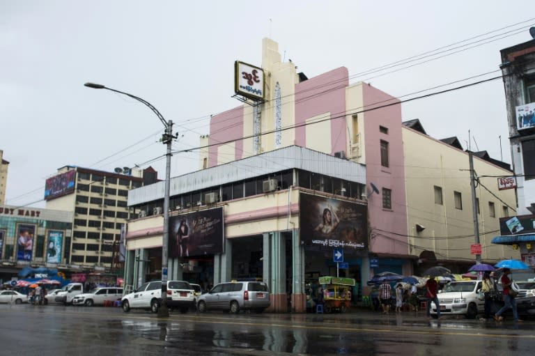 Myanmar's art deco Thwin cinema in downtown Yangon is a rare relic from a golden age of movie-making