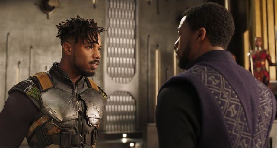 When discussing how he spends downtime off-screen, Jordan <a href="http://dujour.com/culture/michael-b-jordan-fantastic-four-interview-pictures/" target="_blank">told DuJour</a> that, aside from being a part of a literal superhero movie, he's a total comic and anime fanatic. He collects graphic novels, and his favorite hero is <a href="http://marvel.com/universe/Black_Bolt#axzz57sjYRQJt" target="_blank">Black Bolt from "Inhumans."</a>