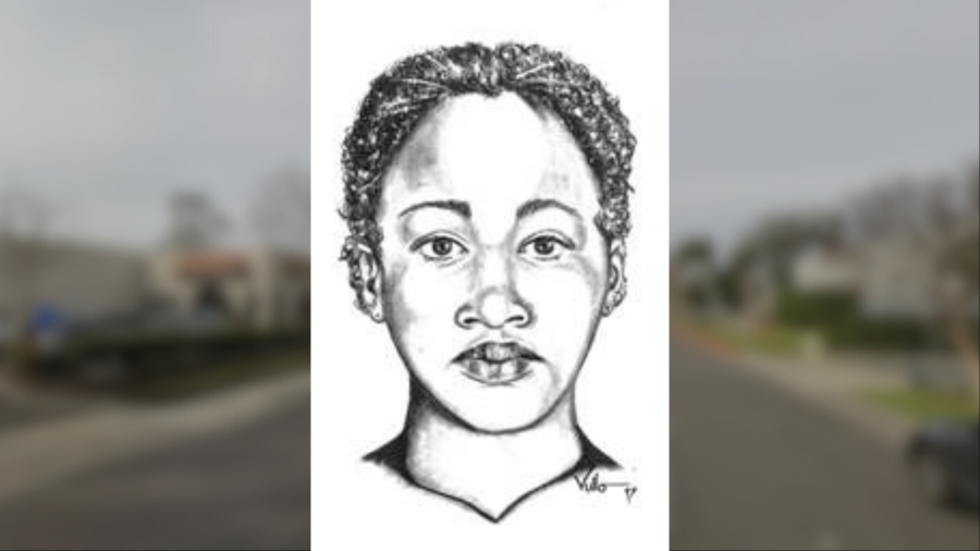 An artist's rendering of Marcia Shirree Thomas, 14, after she was found murdered on Sept. 4, 2009. (Irvine Police Department)