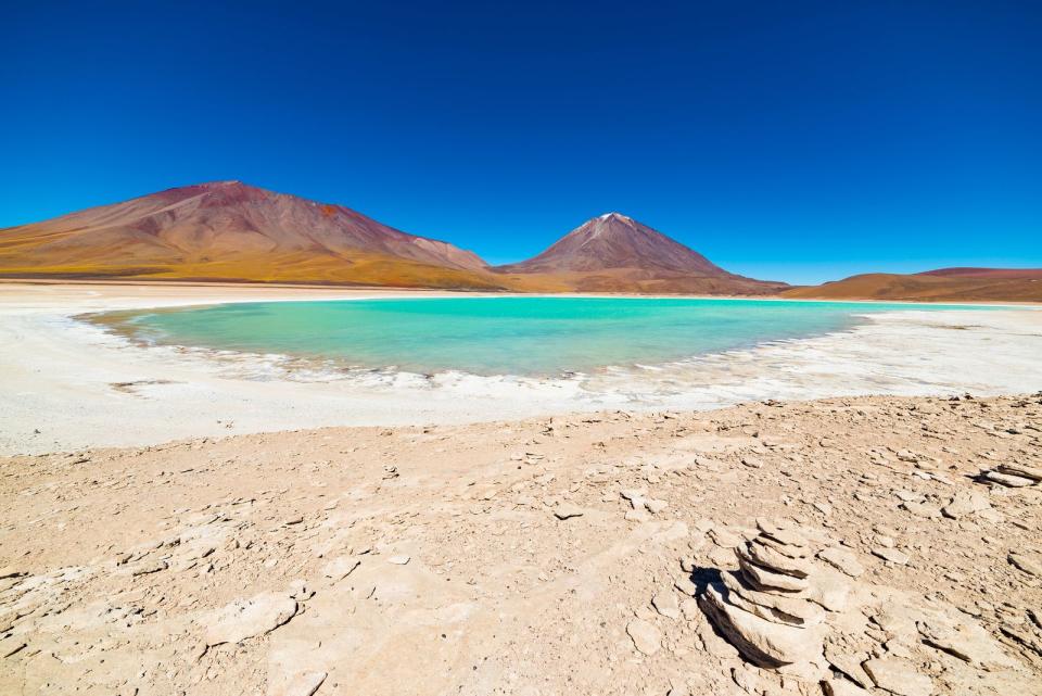 Laguna Verde in Bolivien