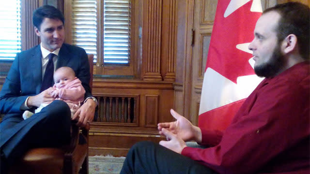 Why did Justin Trudeau meet with Joshua Boyle?