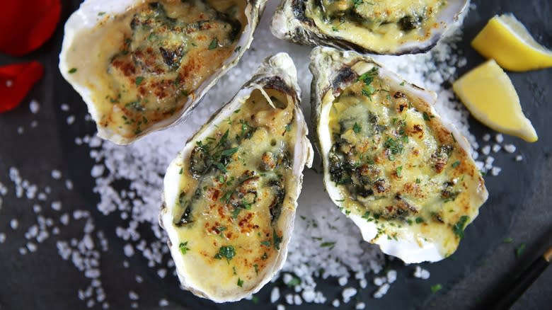 oysters Rockefeller