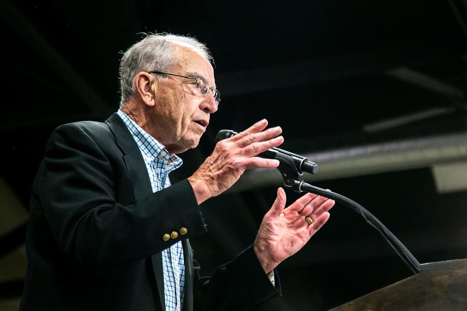 U.S. Sen. Chuck Grassley, R-Iowa, said abortion "is a state issue."