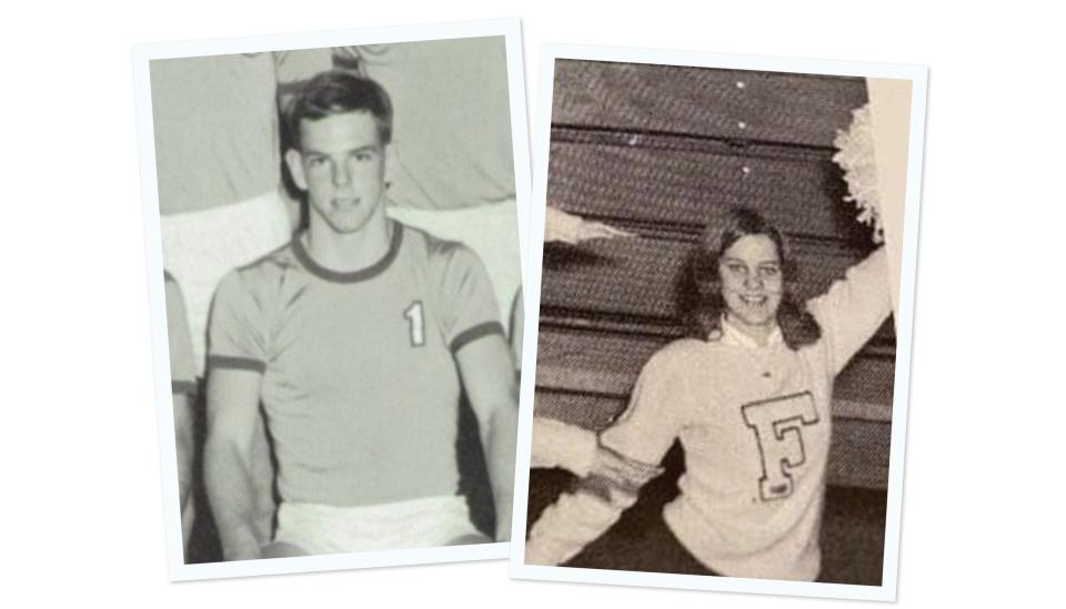 Joe and Donna Cougill were high school sweethearts in the late 1960s.