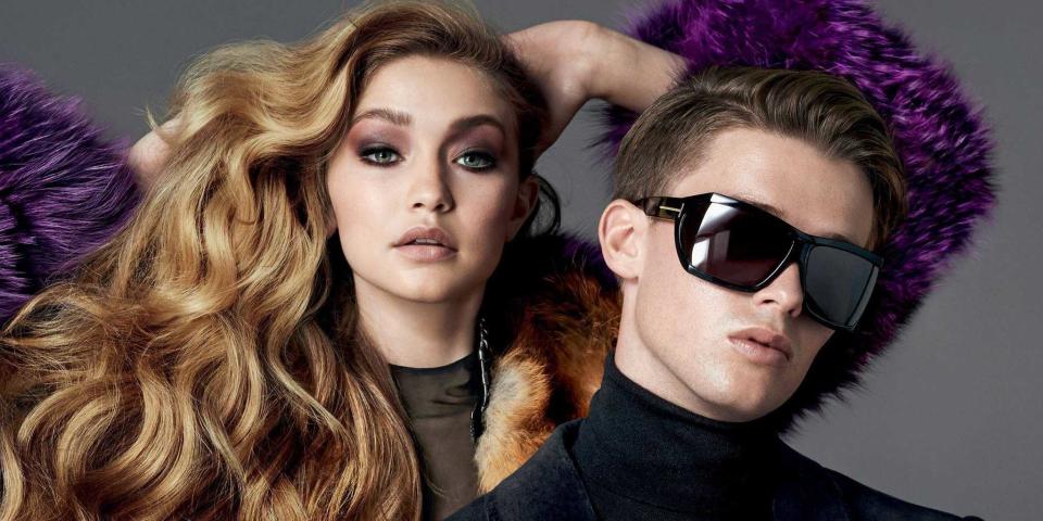 Tom Ford Gigi Hadid Patrick Schwarzenegger