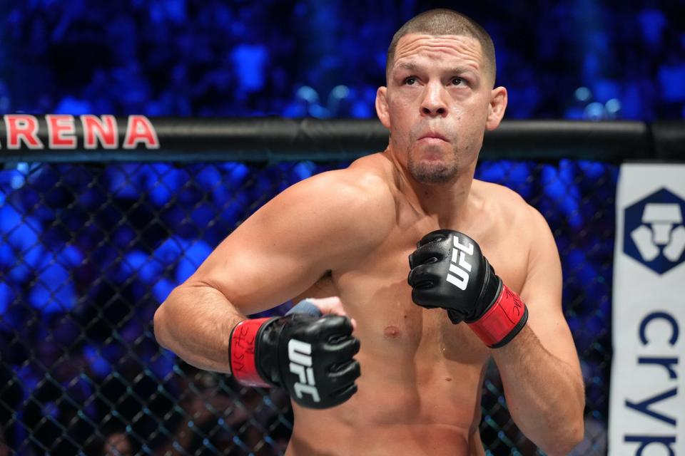 Nate Diaz free agent.