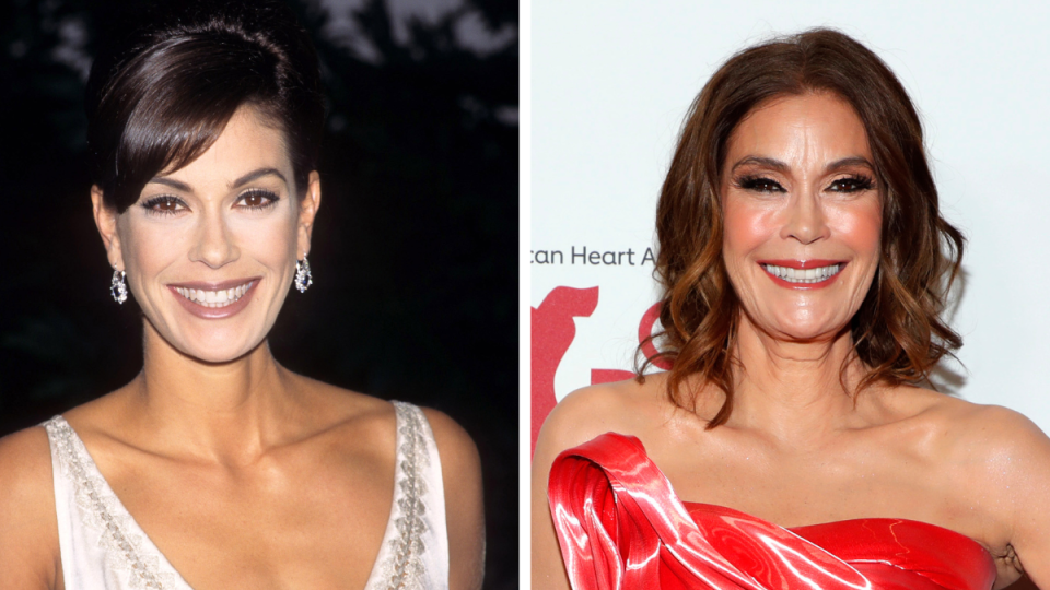 Teri Hatcher Left: 1996; Right: 2023