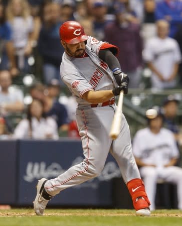 MLB: Cincinnati Reds at Milwaukee Brewers