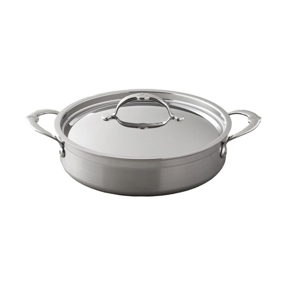 Hestan ProBond Professional Clad Stainless-Steel Sauteuse, 3 1/2-Qt.