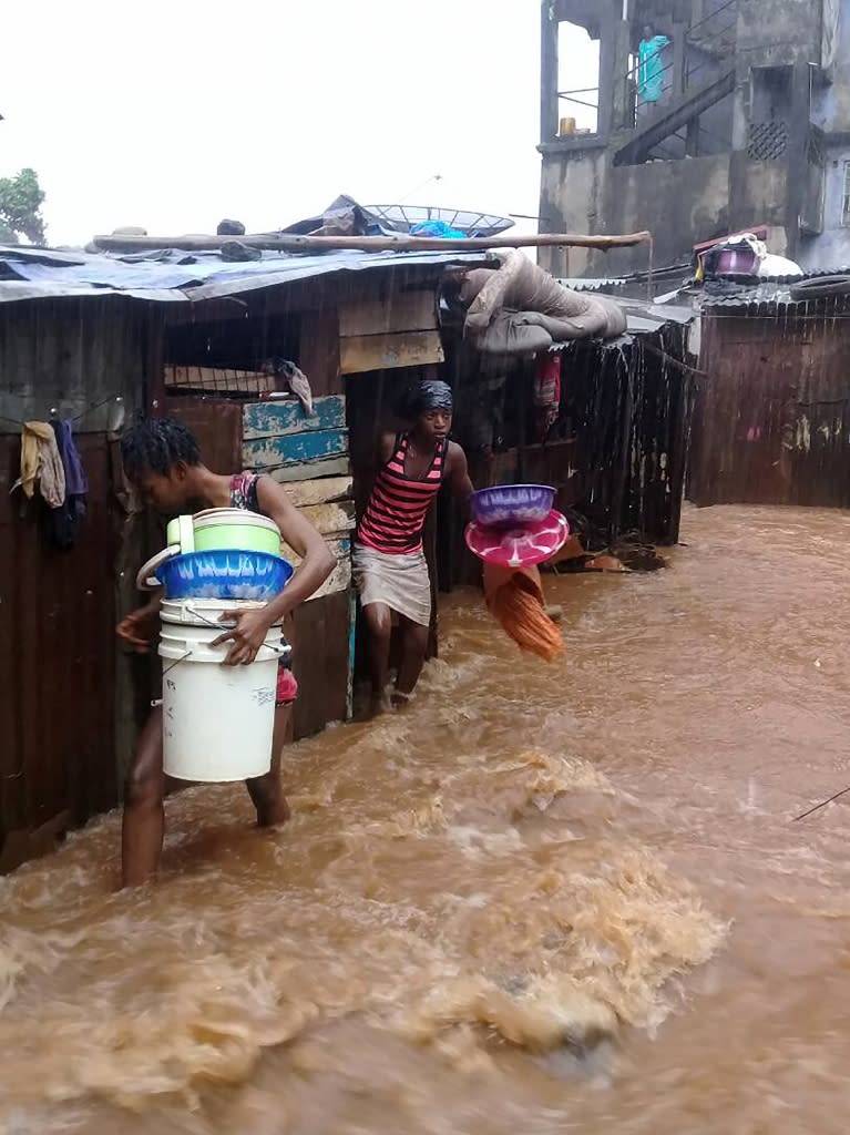 Cientos de muertos dejan inundaciones y deslizamientos de tierra en Sierra Leona