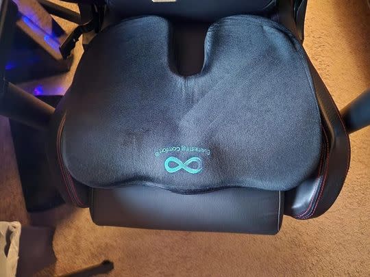 A supportive seat cushion for your desk chair