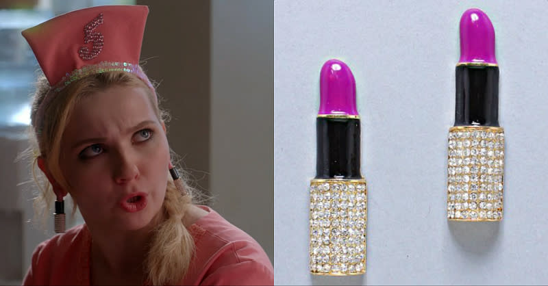 abigail breslin lipstick earrings