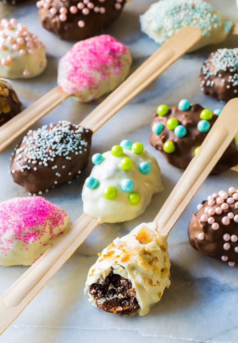 Coconut Truffle Spoons