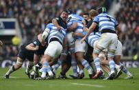 Rugby Union Britain - England v Argentina - 2016 Old Mutual Wealth Series - Twickenham Stadium, London, England - 26/11/16 England's Mako Vunipola in action Reuters / Hannah McKay Livepic