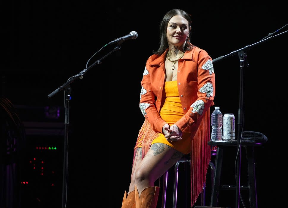 Elle King performs onstage during Audacy's Leading Ladies 2024 at Kings Theatre on March 20, 2024 in Brooklyn, New York.