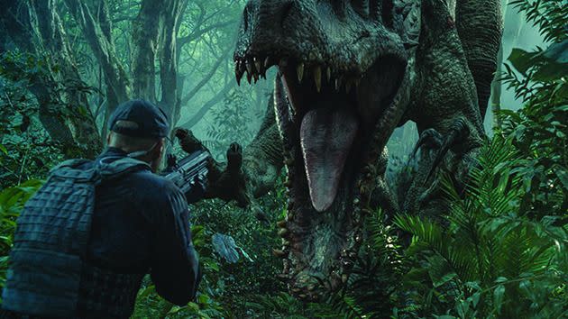 The Indominus Rex is a truly terrifying creation. Photo: Universal Pictures