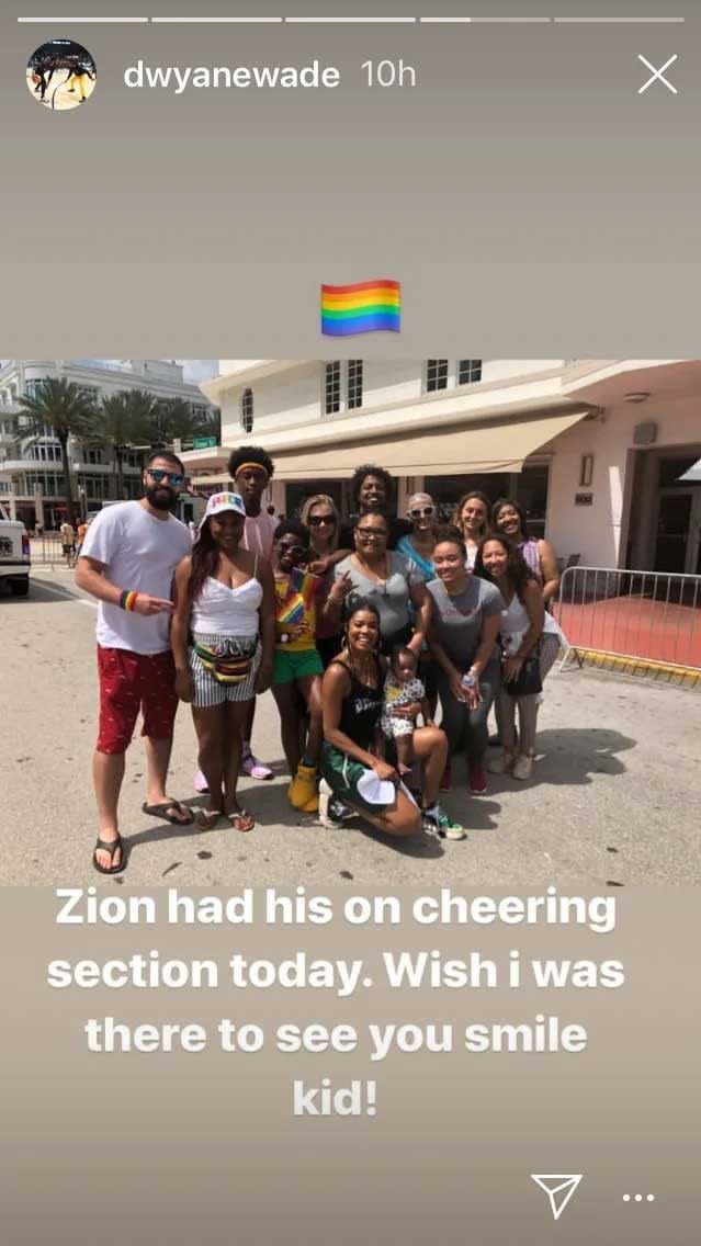 Dwyane Wade Pride Parade