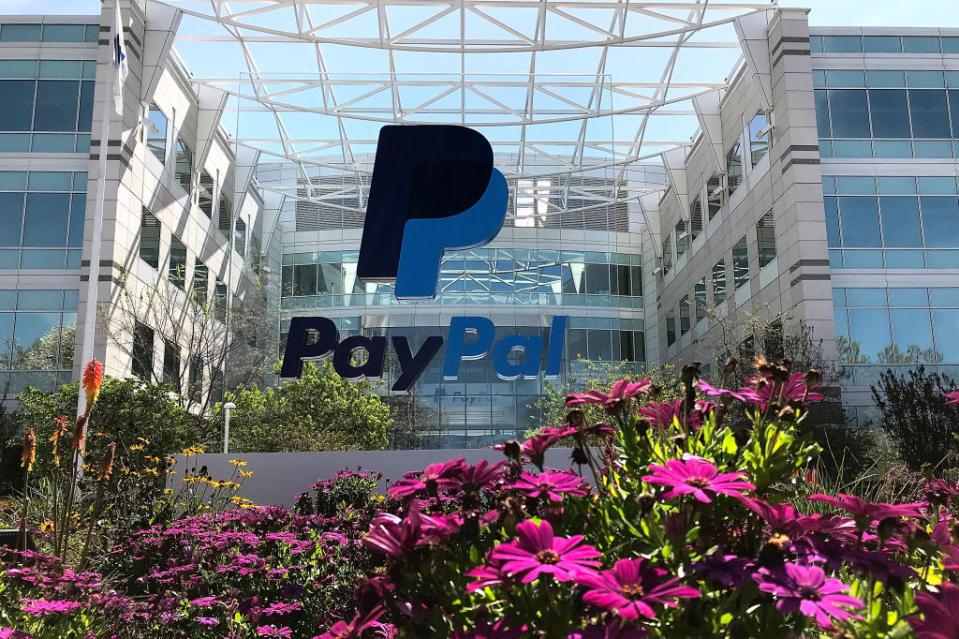 La sede di PayPal a San José, in California (Getty)