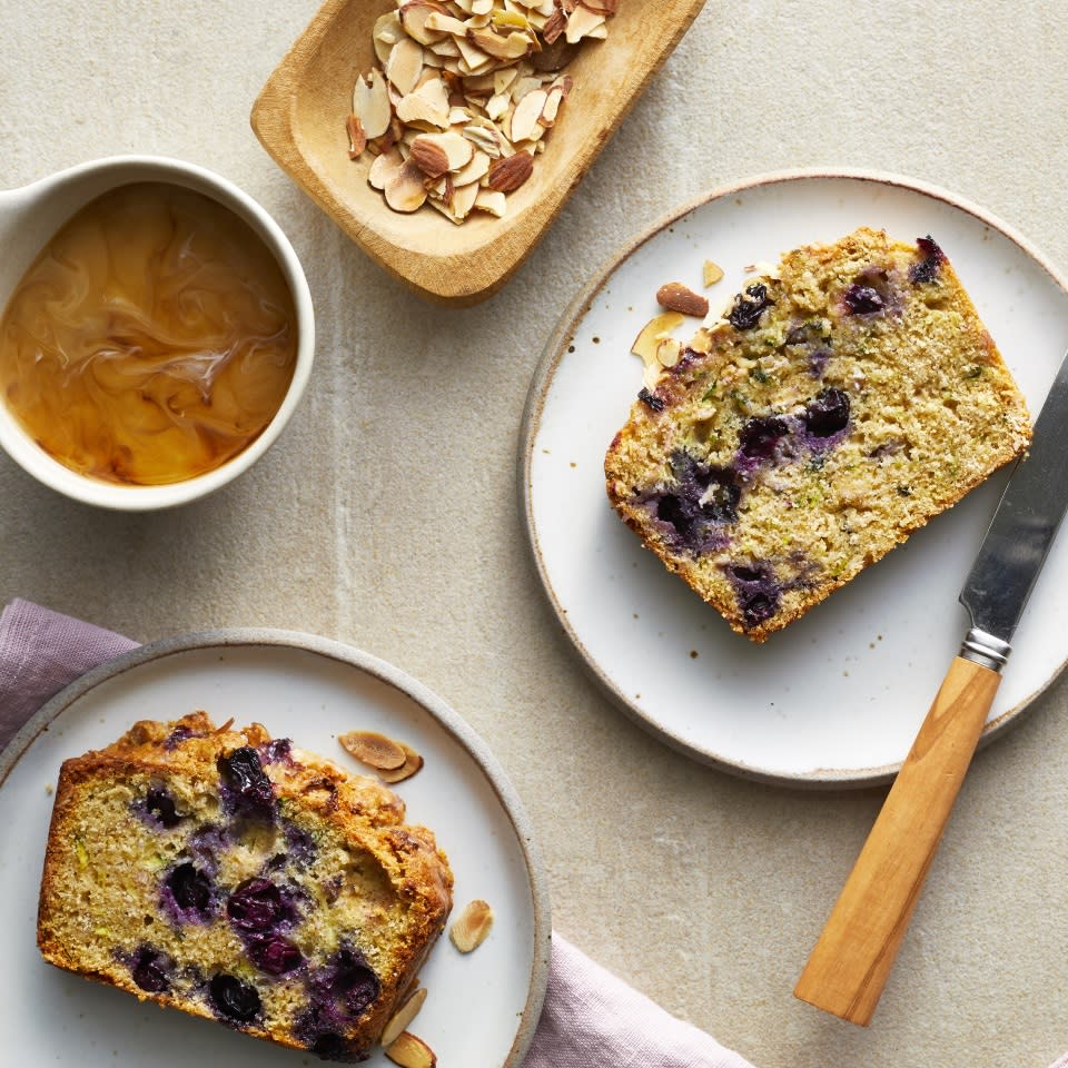 Blueberry-Lemon Zucchini Bread