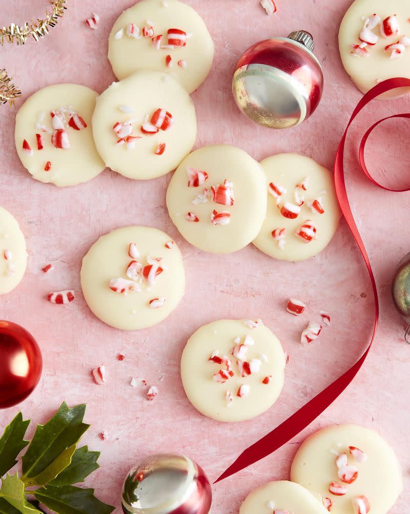 white chocolate peppermint patties