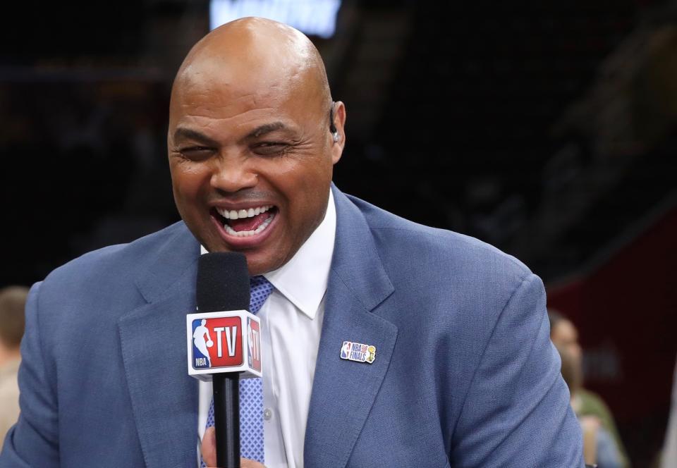 As usual, Charles Barkley doesn’t care if you think his jokes are in poor taste. (Getty)