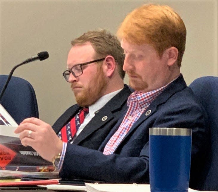 State Reps. Steven Long of Boiling Springs, left, and Josiah Magnuson of Campobello co-sponsored a state House bill earlier this year that would criminalize abortions in South Carolina.