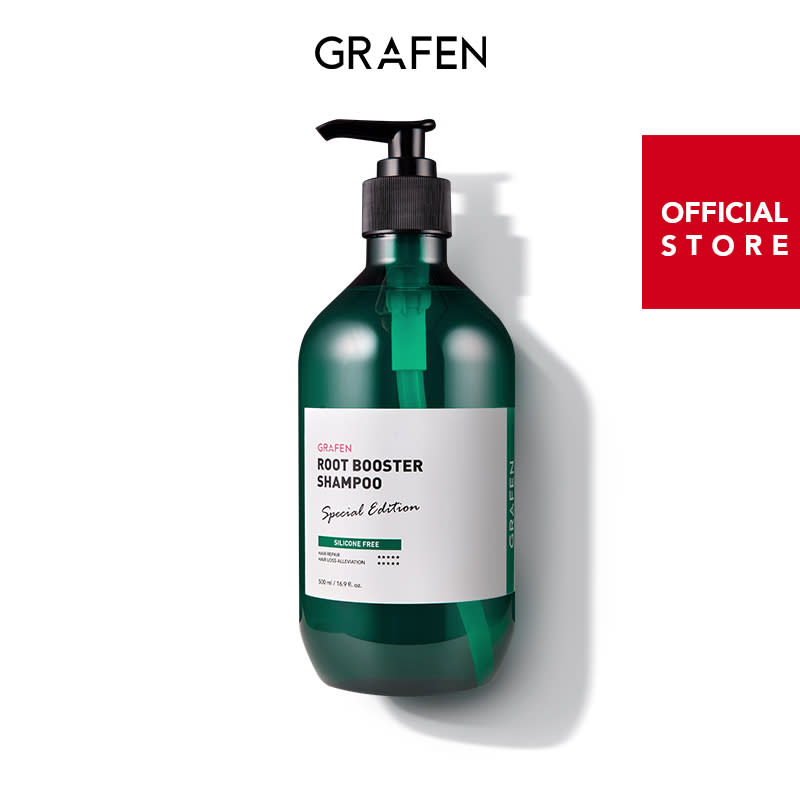 [GRAFEN] Root Booster Shampoo 500ml [Anti-Hair Loss]. (Photo: Lazada SG)