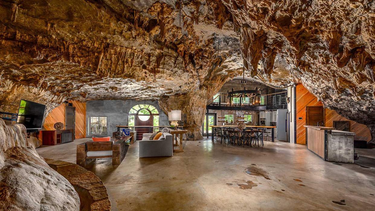 Beckham Cave House in Arkansas