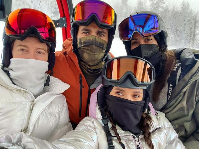 Nina Dobrev Cuts Shaun White's Hair in Couple's Instagram Debut