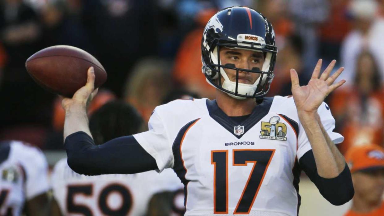 Osweiler Bolts Broncos; Giants Spend Big