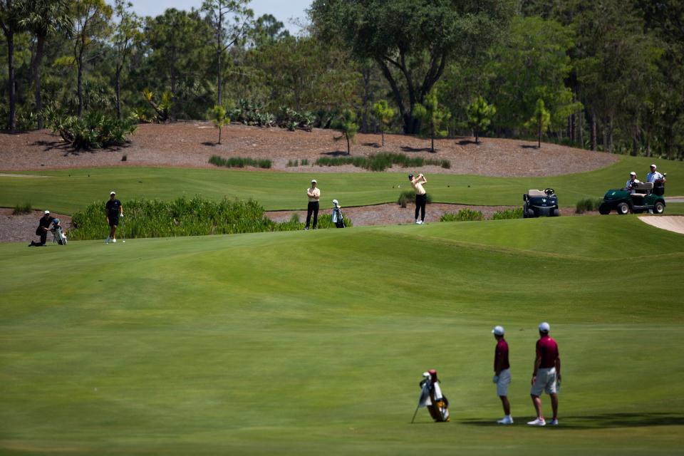 The inaugural Calusa Cup college golf tournament, held at Calusa Pines Golf Club in Naples, ended on Tuesday, April 6, 2021. 