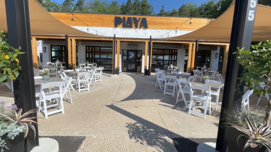 A June 21, 2022 photo shows Playa Tacos + Tequila at 2155 Ottawa Beach Rd. in Holland.