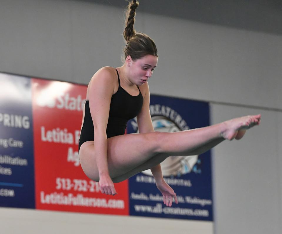 Anderson's Natalie Reising is The Enquirer's Division I girls diver of the year.