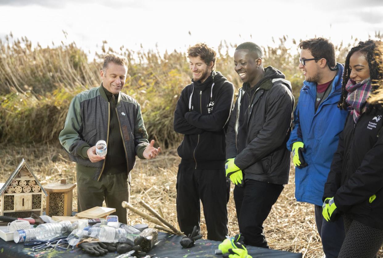 Jamal Edwards MBE joined wildlife presenter Chris Packham CBE in encouraging Londoners to follow ten top tips for keeping the capital's ecosystem healthy