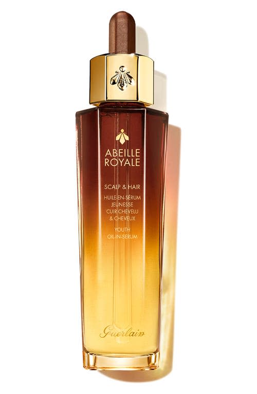 <p><a href="https://go.redirectingat.com?id=74968X1596630&url=https%3A%2F%2Fwww.nordstrom.com%2Fs%2Fguerlain-abeille-royale-scalp-hair-youth-oil-in-serum%2F6657433&sref=https%3A%2F%2Fwww.harpersbazaar.com%2Fbeauty%2Fhair%2Fg41044626%2Fbest-hair-scalp-oils%2F" rel="nofollow noopener" target="_blank" data-ylk="slk:Shop Now;elm:context_link;itc:0;sec:content-canvas" class="link rapid-noclick-resp">Shop Now</a></p><p>Abeille Royale Scalp & Hair Youth Oil-in-Serum</p><p>nordstrom.com</p><p>$140.00</p><span class="copyright">Nordstrom</span>