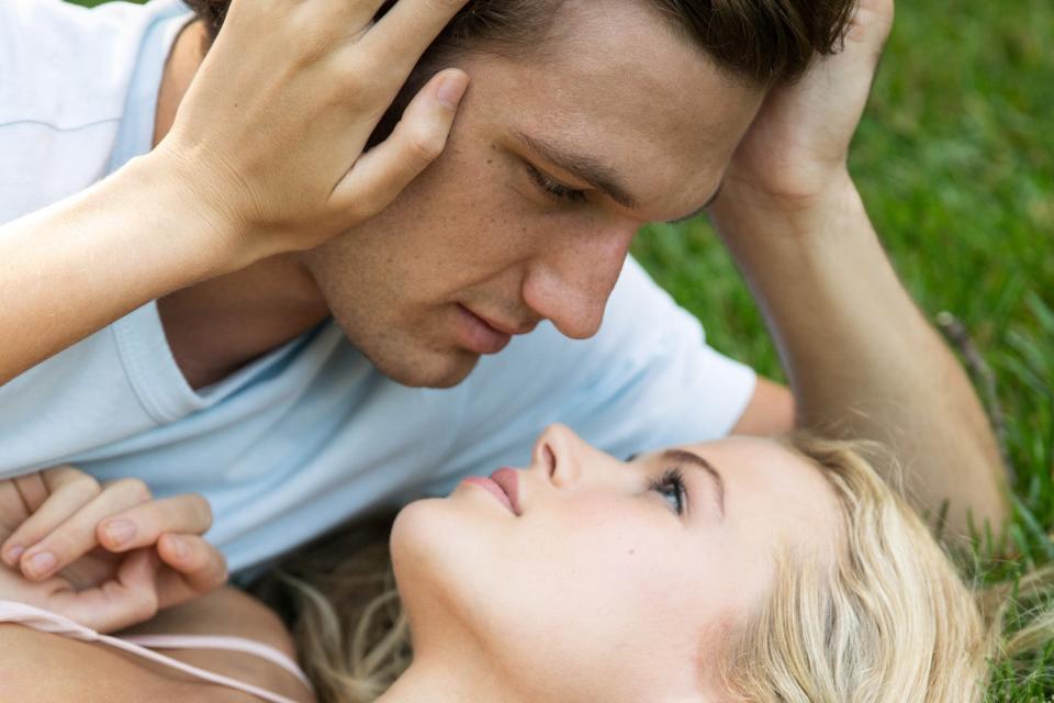 Movie magic: Alex Pettyfer with Gabriella Wilde in Endless Love