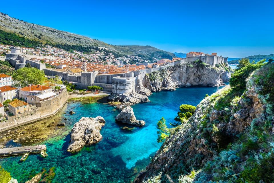 The walled city of Dubrovnik is an amazing starting point for a road trip (Getty Images/iStockphoto)