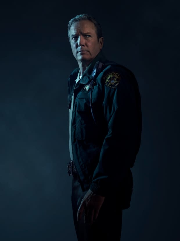 Linden Ashby as Sheriff Stilinski in "Teen Wolf: The Movie"<p>MTV/Paramount+</p>