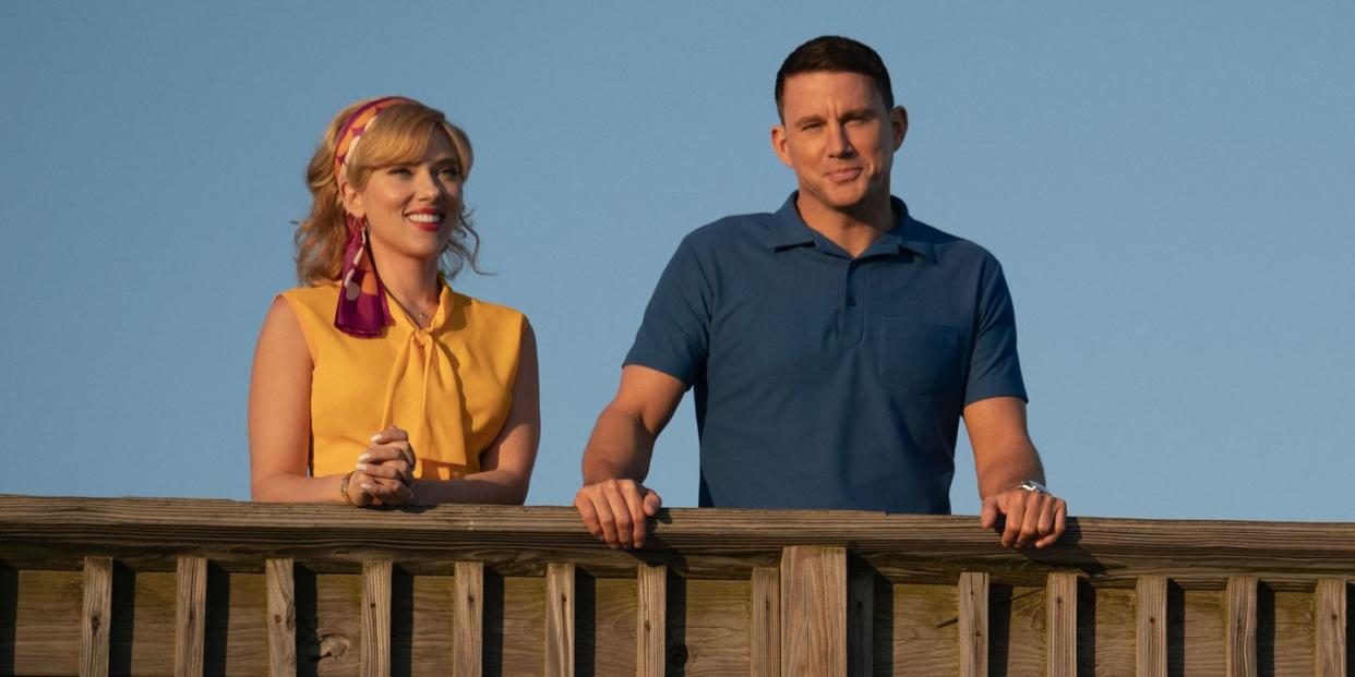 scarlett johansson, channing tatum, fly me to the moon