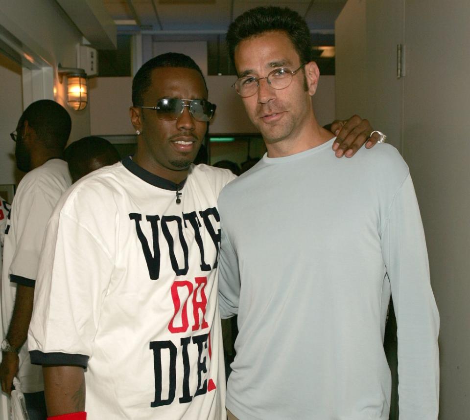 Sean “Diddy” Combs and Dave Sirulnick (Getty Images)