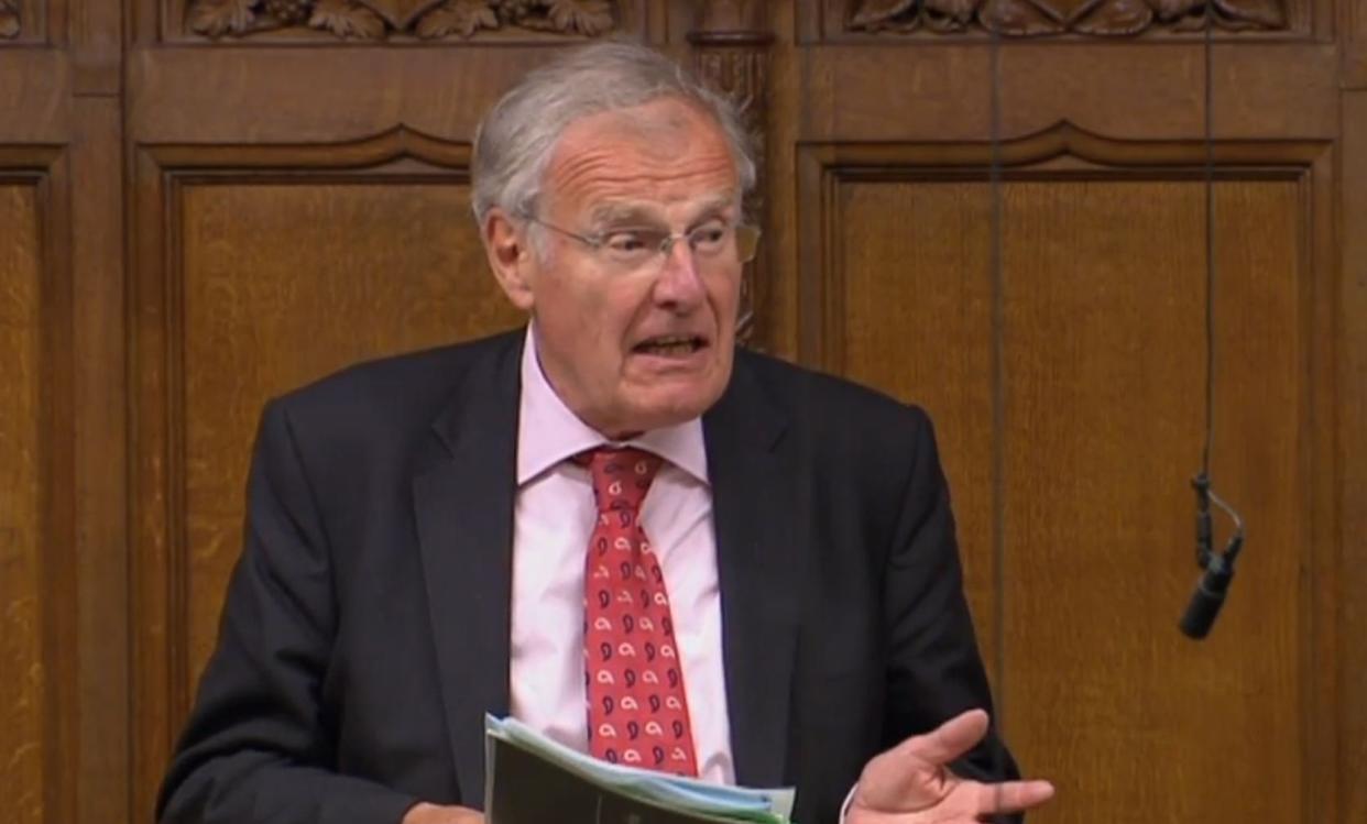 MP Christopher Chope has come under fire again for voting against a motion for a women’s conference to be held in Parliament: PA